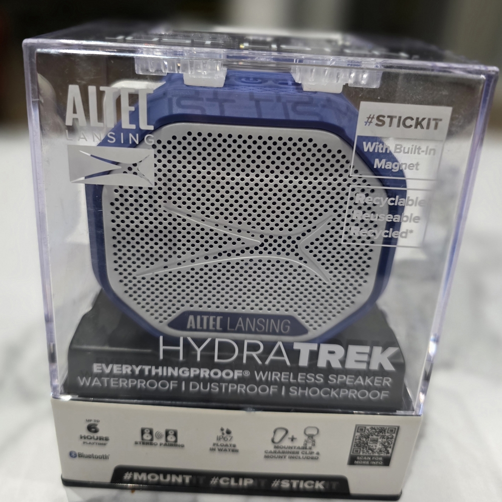 Altec Lansing Blue HydraTrek Wireless Speaker